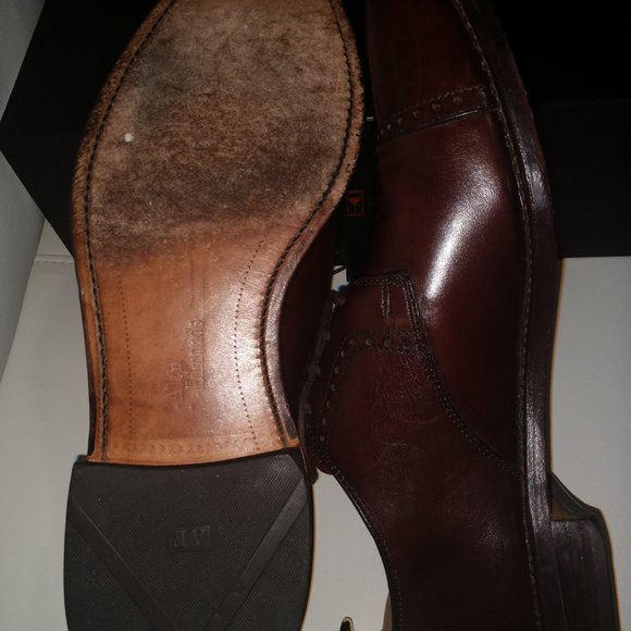 Allen Edmonds brown captoe derby Men\'s 12B main image 9